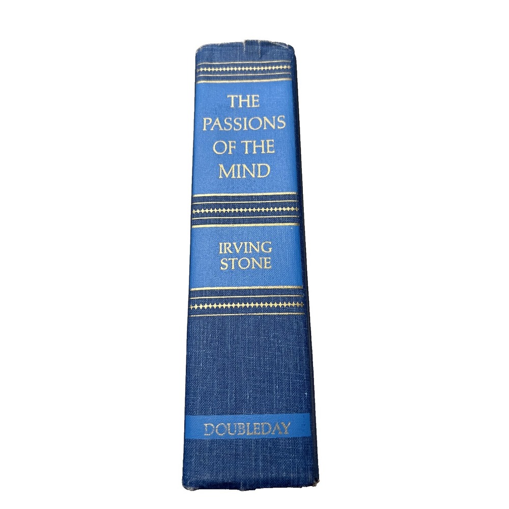 The Passions of the Mind Irving Stone 1971 First Edition HC Sigmund Freud Novel